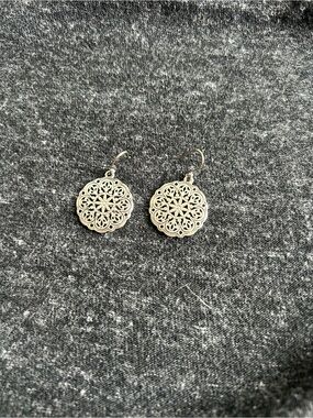 Lucky Brand Openwork Drop Earrings